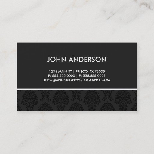 Customizable Professional Business Card