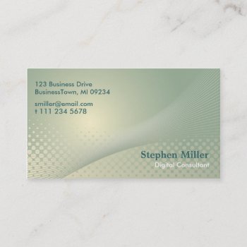 Professional Business Card by businessmatter at Zazzle