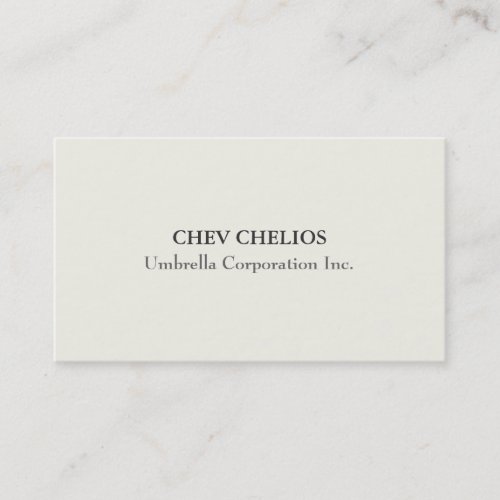 Professional Business Card