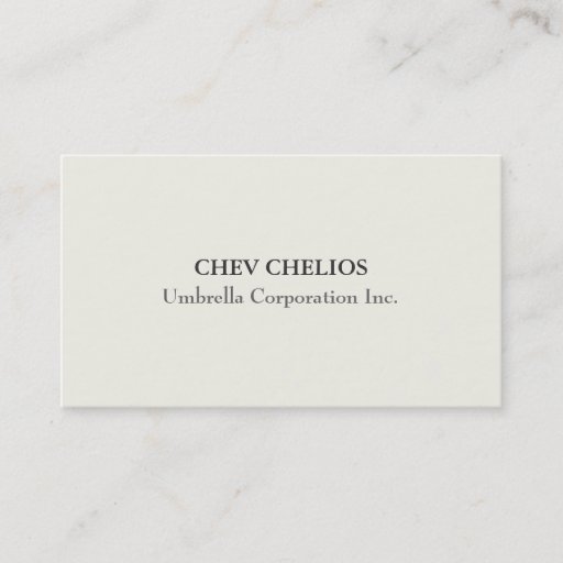 Customizable Professional Business Card
