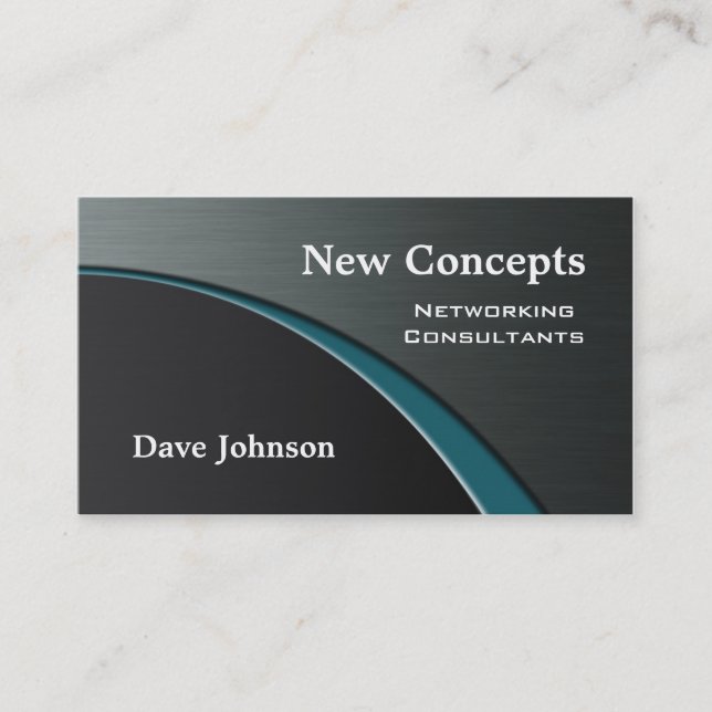 Professional Business Card (Front)