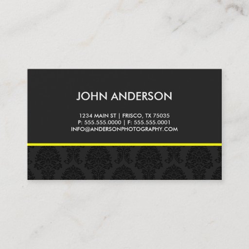 Customizable Professional Business Card