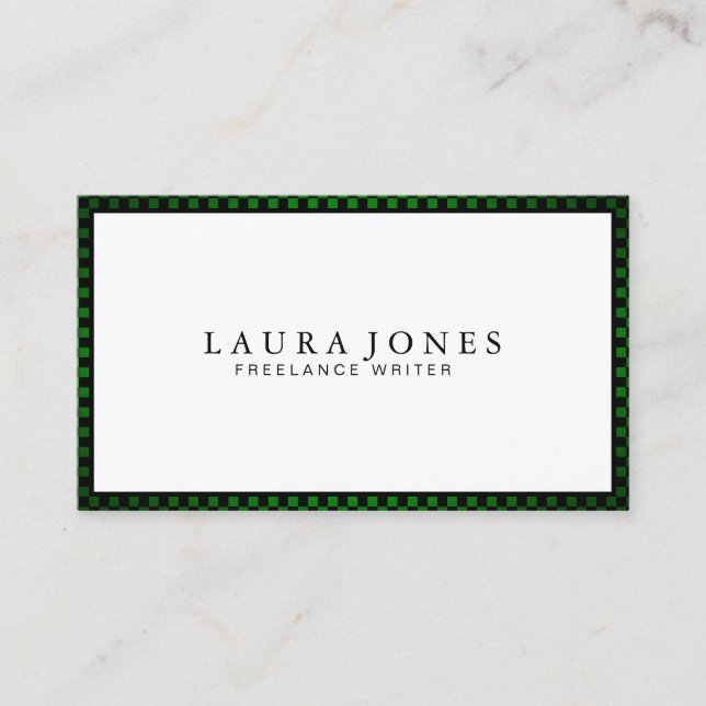 Professional Business Card (Front)
