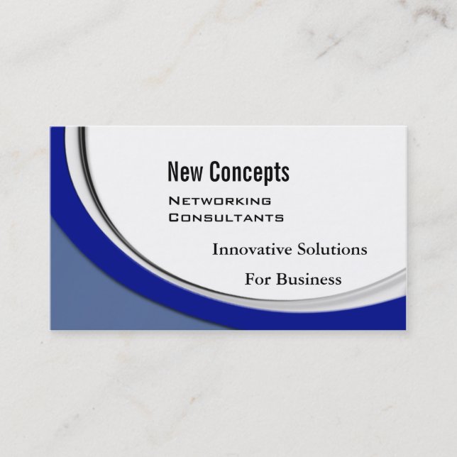 Professional Business Card (Front)