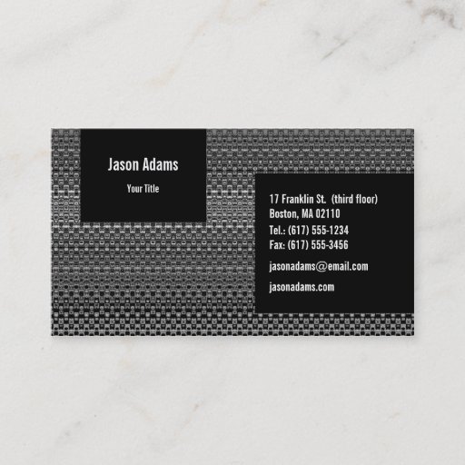 Customizable Professional Business Card