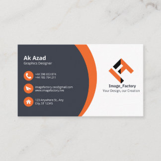 professional business card