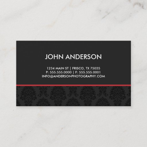 Customizable Professional Business Card