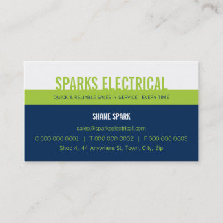 PROFESSIONAL BUSINESS CARD :: bold block2 10L