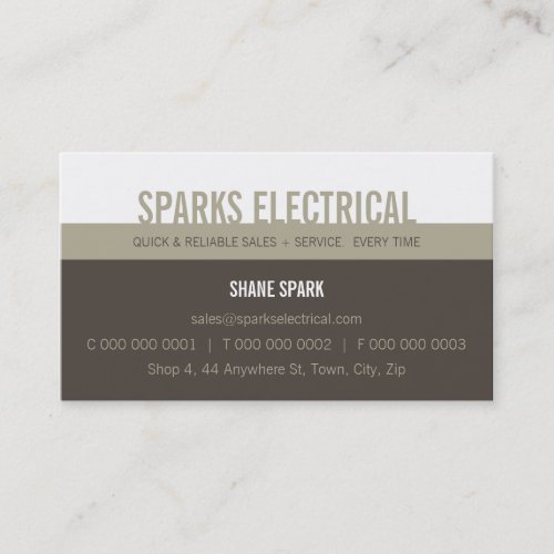 PROFESSIONAL BUSINESS CARD :: bold block2 11L