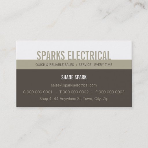 Customizable PROFESSIONAL BUSINESS CARD :: bold block2 11L