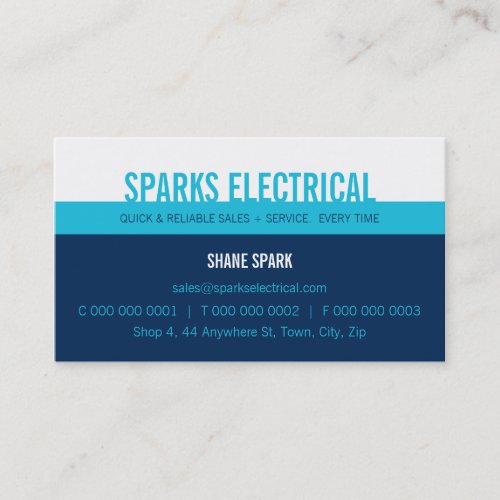 PROFESSIONAL BUSINESS CARD :: bold block2 6L