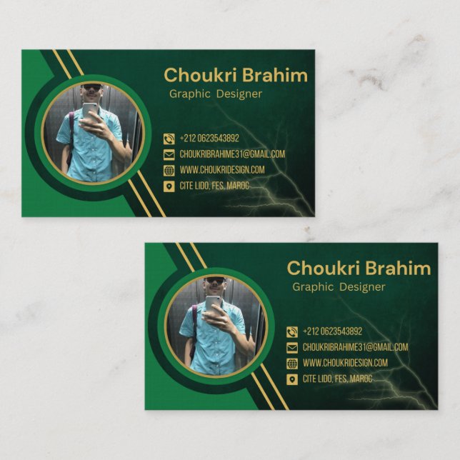 Professional Business Card Design (Front/Back)