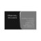 Professional Business Card Financial Planner Gray