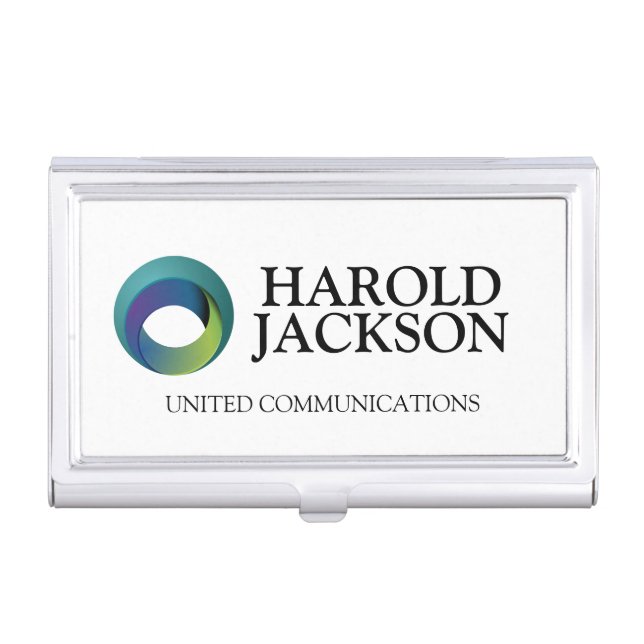Professional Business Card Holder (Front)