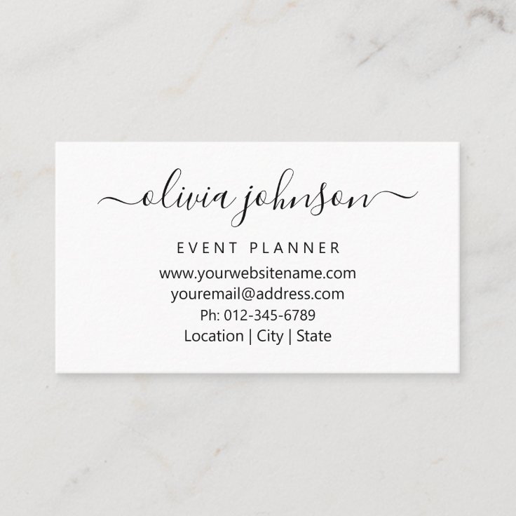 Professional Business Card | Logo Photo on Back | Zazzle