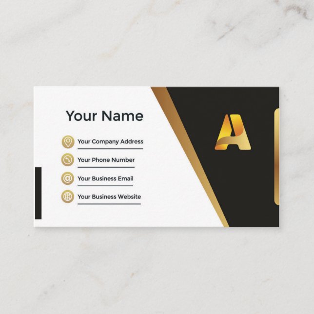 Professional Business Card / Visiting Card Design  (Front)