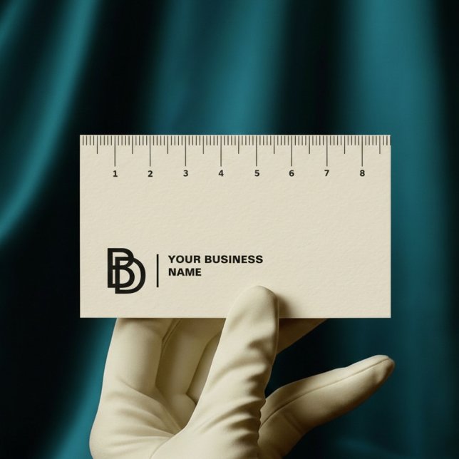 Professional Business Card with Ruler (cm) (Creator Uploaded)