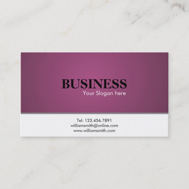Professional - Business Cards (Front)