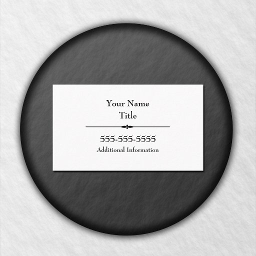 Customizable Professional Business Cards