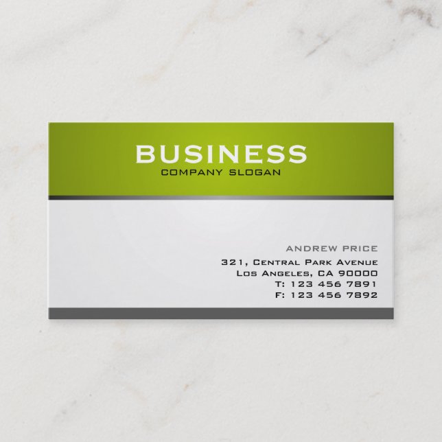 Professional - Business Cards (Front)