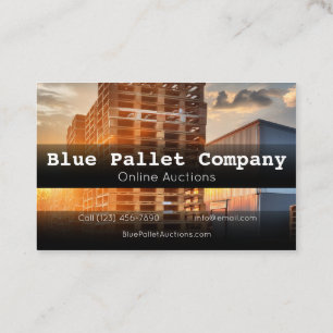 Professional Business Cards for Pallet and Online 