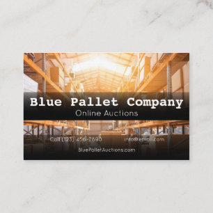 Professional Business Cards for Pallet and Online 