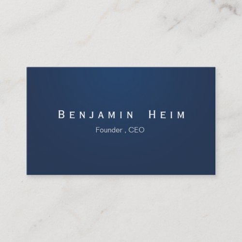 Professional Businesses visiting cards Navy Blue Business Card Templates