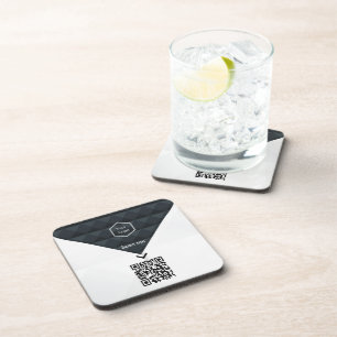 Professional Business Company Corporate Logo Beverage Coaster