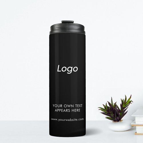Professional Business Company Corporate Logo Thermal Tumbler