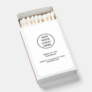 Professional Business Company Corporate Your Logo Matchboxes