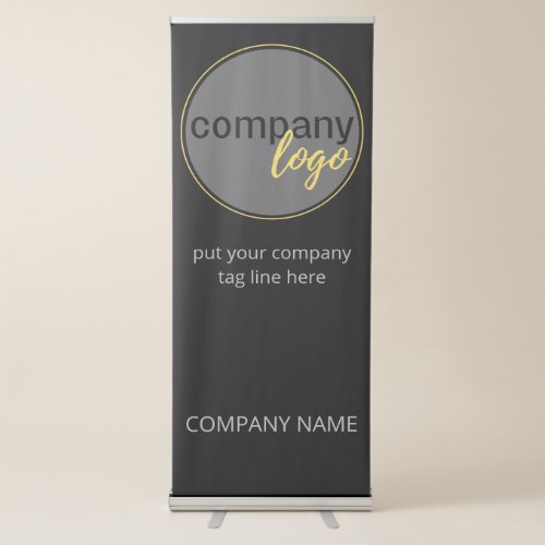 PROFESSIONAL BUSINESS COMPANY MARKETING TEMPLATE RETRACTABLE BANNER