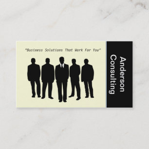 Professional Business Consultants Card