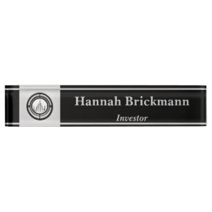 Professional Business Desk Name Plate