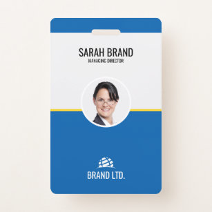 Professional Business Employee ID Badge