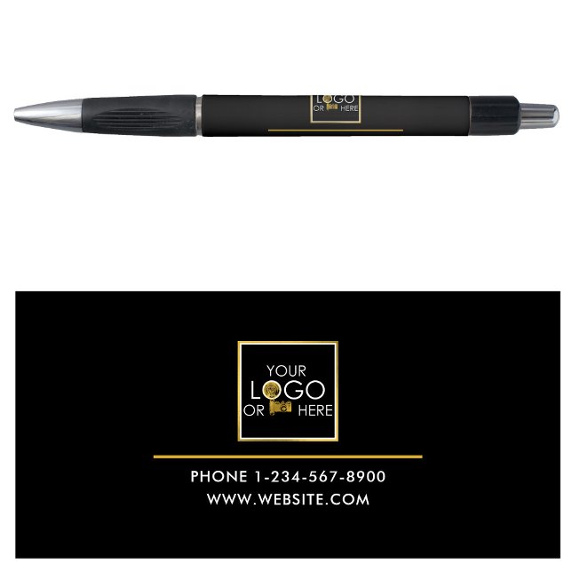 Professional Business Gold Custom Logo Photo Text Pen (Professional Business Gold Custom Logo Photo Text Pen)