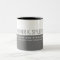 Professional (business) half-gray half-white coffe