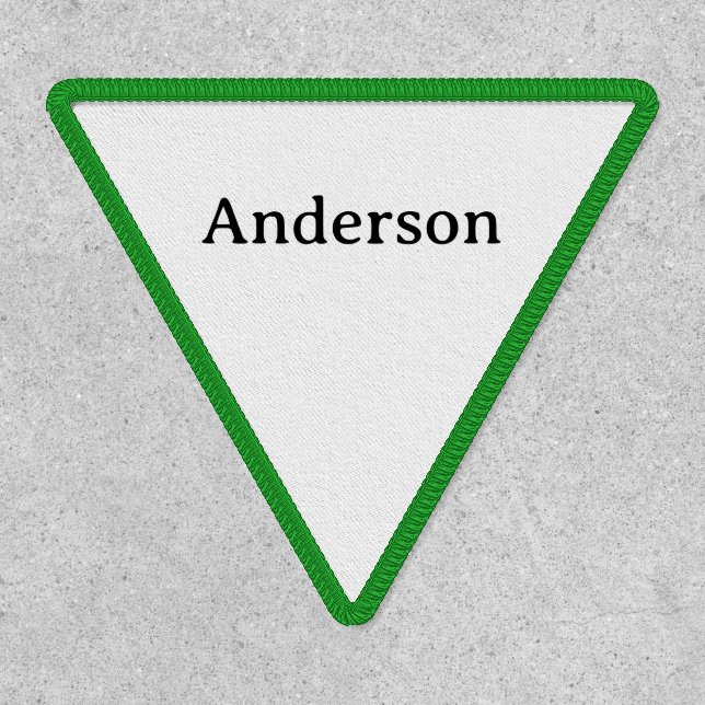 Professional Business Inv Triangle 2.5" X 2.25"  Patch (Front)