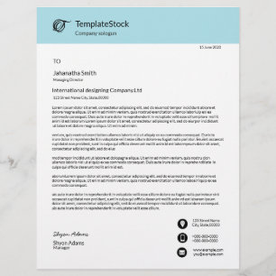 Professional Business Letterhead