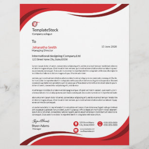 Professional Business Letterhead