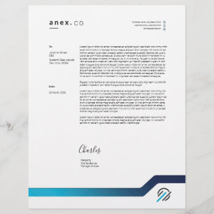 Professional Business Letterhead