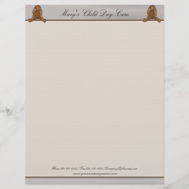 Professional Business Letterhead (Front)