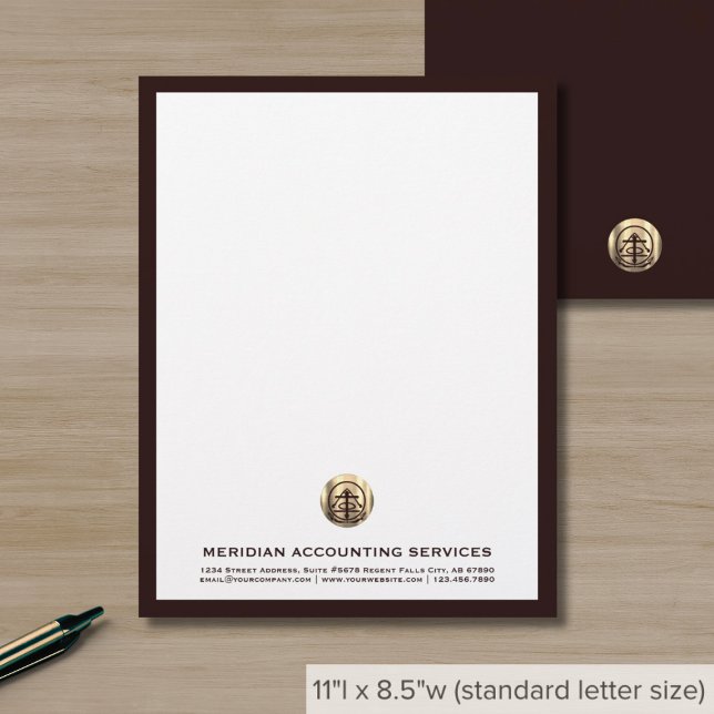 Professional Business Letterhead (Creator Uploaded)