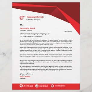 Professional Business Letterhead