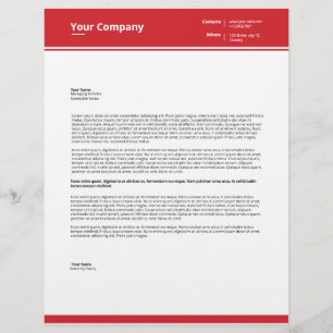 Professional Business Letterhead