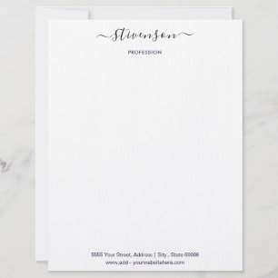 Professional Business Letterhead Template and Logo
