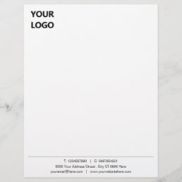 Professional Business Letterhead with Logo