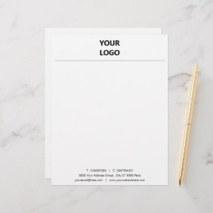 Professional Business Letterhead with Logo