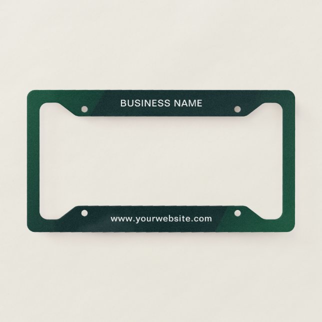 Professional Business License Plate Frame (Front)