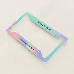 Professional Business License Plate Frame