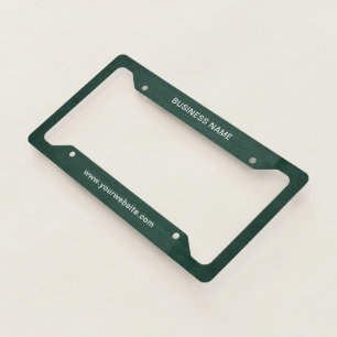 Professional Business License Plate Frame